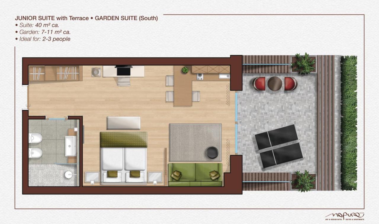Art & Design Hotel Napura Терлано Экстерьер фото