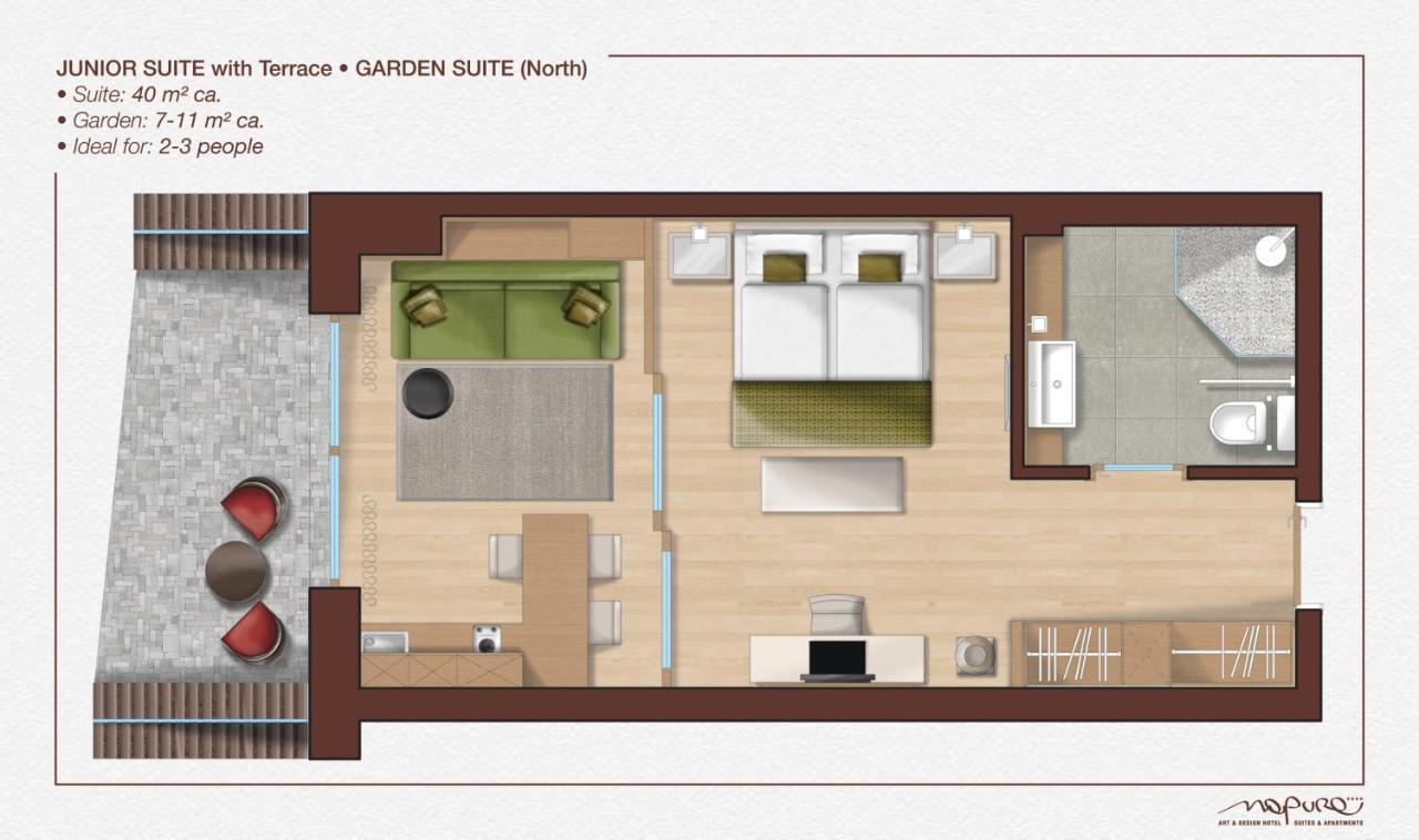 Art & Design Hotel Napura Терлано Экстерьер фото
