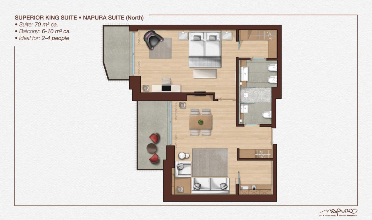 Art & Design Hotel Napura Терлано Экстерьер фото