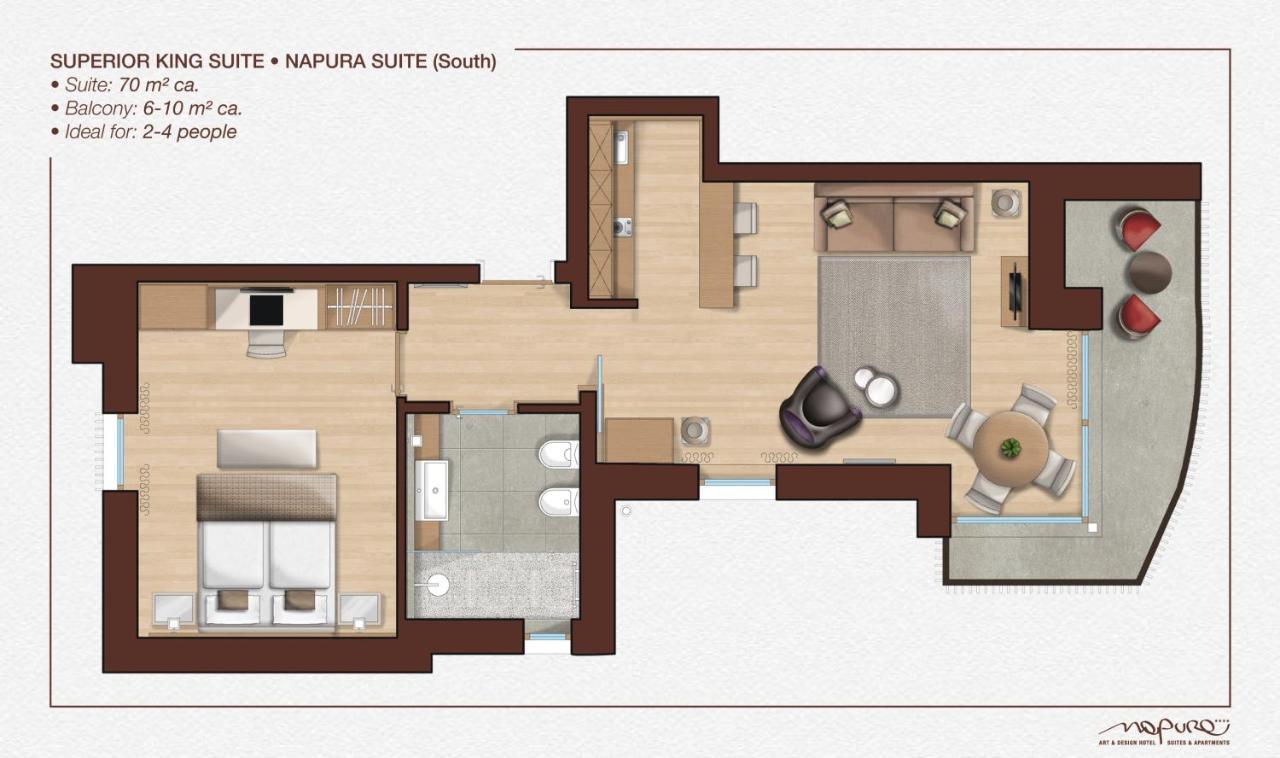 Art & Design Hotel Napura Терлано Экстерьер фото